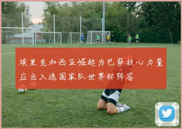 埃里克加西亚崛起为巴萨核心力量应当入选国家队世界杯阵容